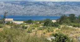Jovići, teren sa dozvolom, 1,5km od mora sa pogledom na Velebit i more