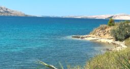 Pag-2.red do mora, Bašaca, pogled na more, rub građ.zone!